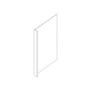 MD-DWR3 Dishwasher Panel 3"W × 34 1/2"H × 24"D