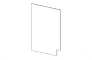 SW-BSK Base Skin Panel 23 1/4"W x 34 1/2"H x 1/4"D
