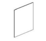 WO-BP4296 Finished Panel 42"W x 96"H x 1/4"D